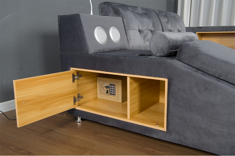 1550 248×288×73cm Massage Motor Bed