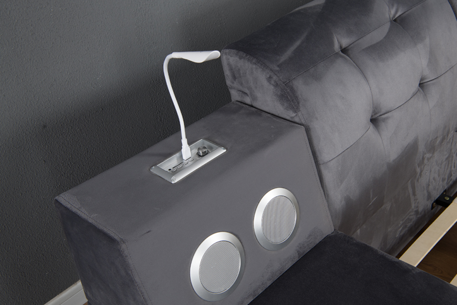 1550 248×288×73cm Massage Motor Bed