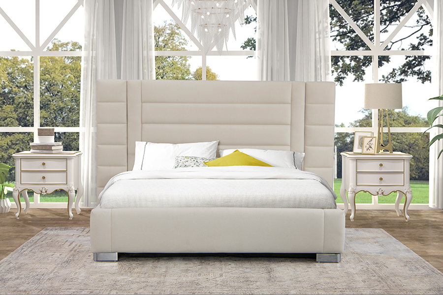 4181G Ottoman Gas Lift Pneumatic Storage Bed Frame