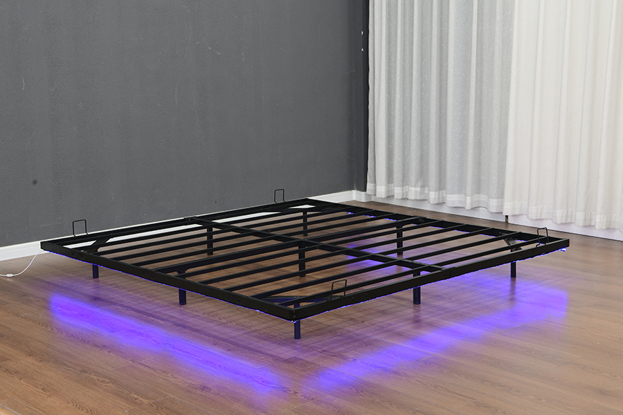 4600 Lumulutang Metal Light Strip Bed Frame