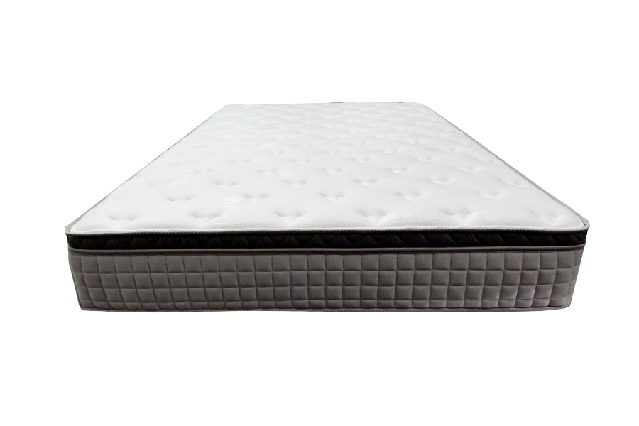 4670 Soft Sky-Blue na Tela na Spring Mattress