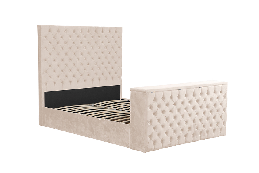 4652BG Liftable TV Stand Motor Bed para sa Maliit na Silid-tulugan