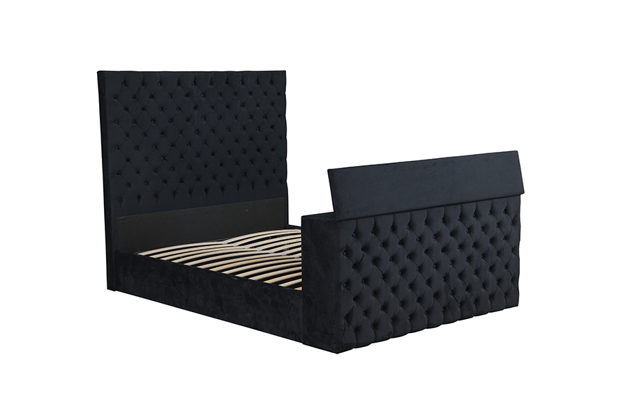 4652BG Liftable TV Stand Motor Bed para sa Maliit na Silid-tulugan