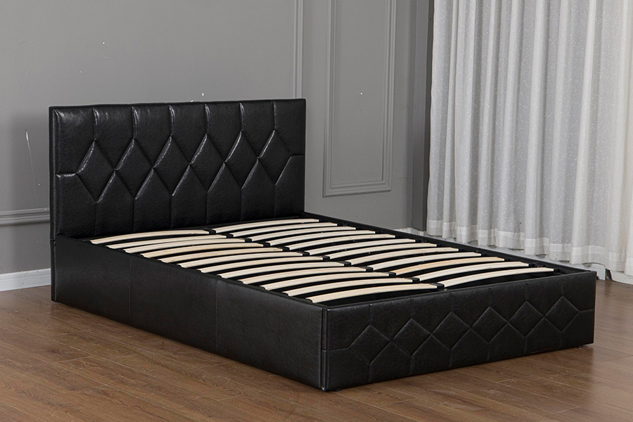 5031G Marangyang disenyo Adjustable Bed USB Upholstered Bed Frame