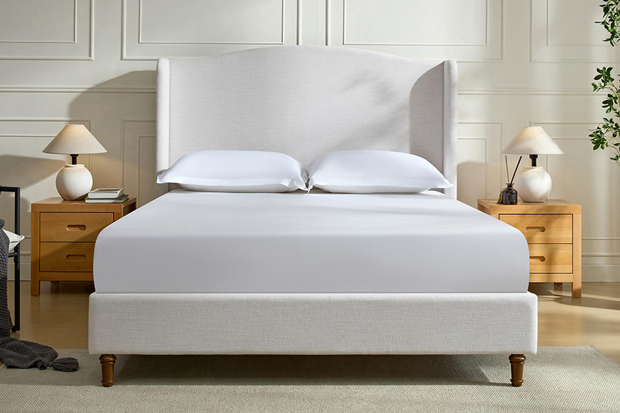 N4 King-size na double bed na mga dimensyon Mga Upholstered Storage Bed Frame