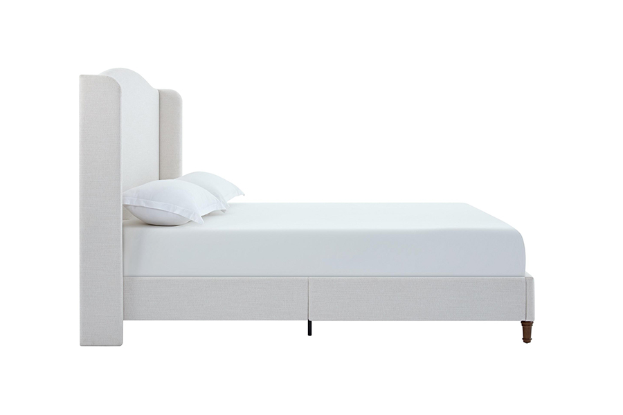 N4 King-size na double bed na mga dimensyon Mga Upholstered Storage Bed Frame