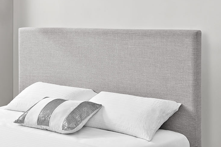 1281 Simple fabric headboard Upholstered Bed