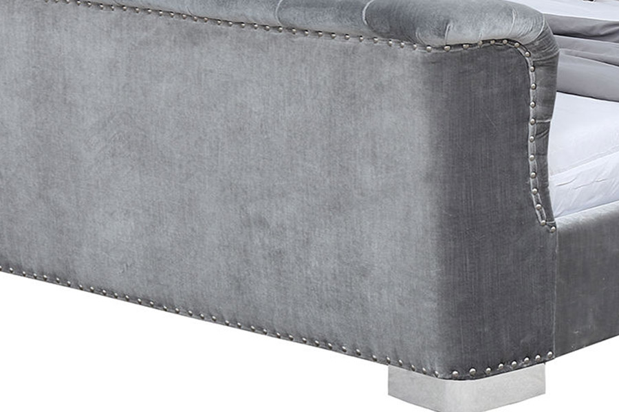 1413 Modern Design Upholstered Platform Upholstered Bed