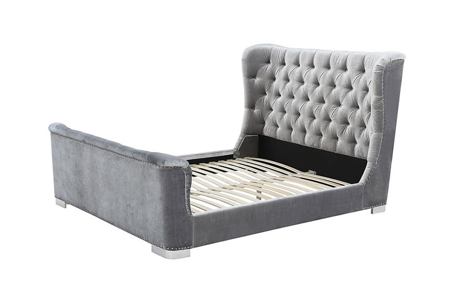 1413 Modern Design Upholstered Platform Upholstered Bed