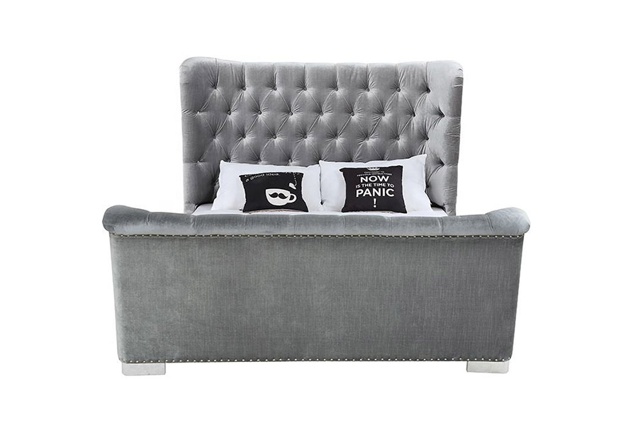 1413 Modern Design Upholstered Platform Upholstered Bed