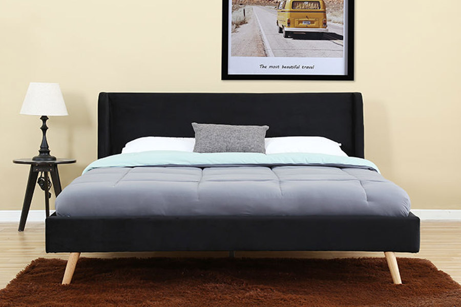1385 Modern Lift up Hotel Bed Frame Drawers Storage Bed frame