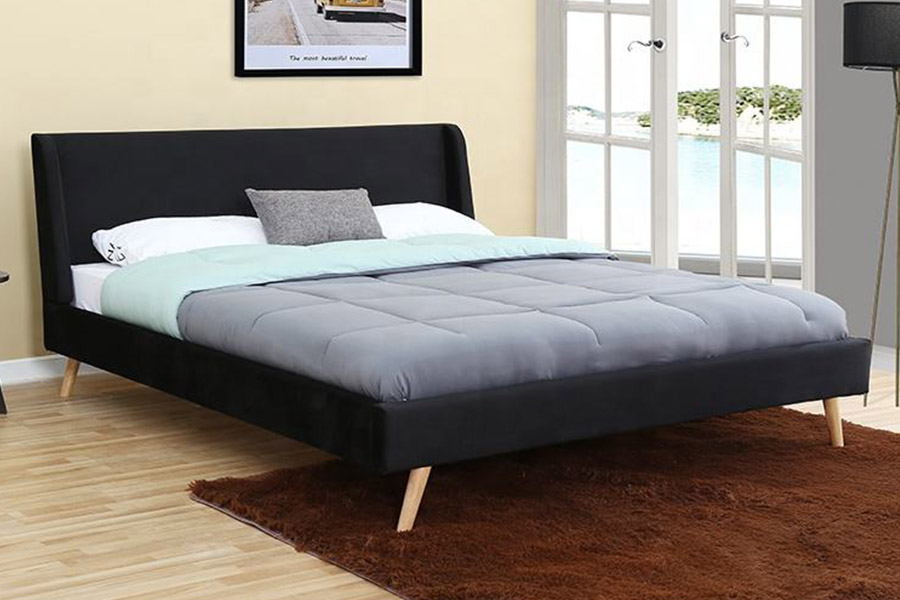 1385 Modern Lift up Hotel Bed Frame Drawers Storage Bed frame