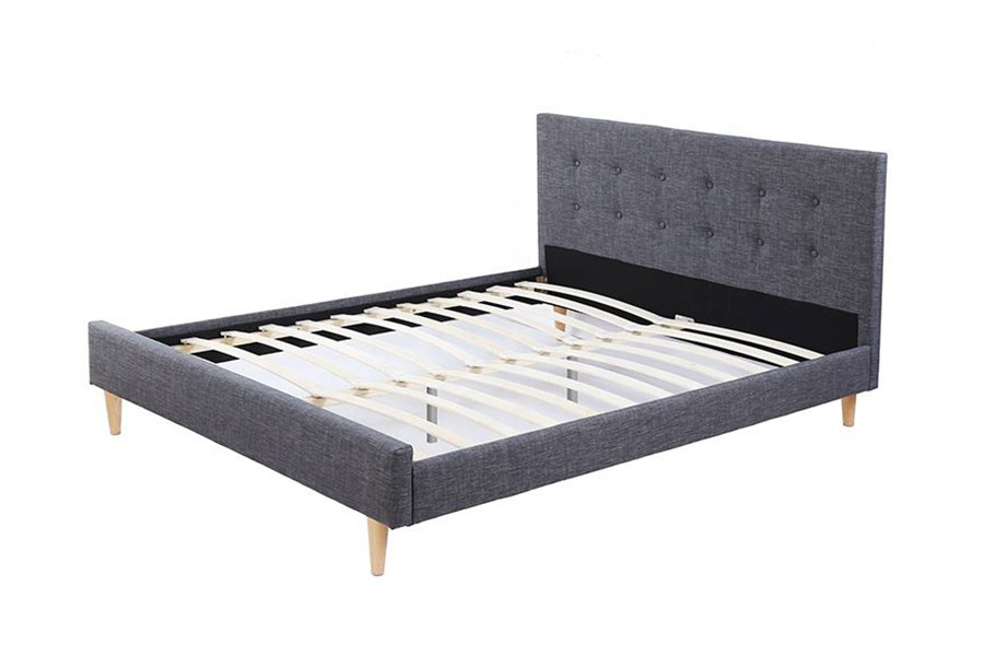1380 Scandinavian Beds Dark Gray na Upholstered Bed