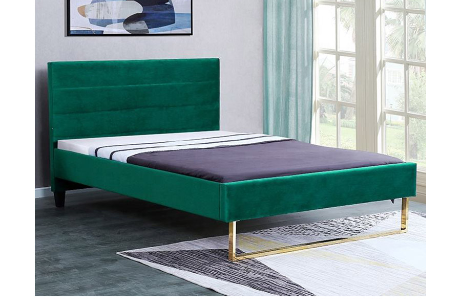 1347 Luxury King Size Bed Modern Design Upholstered Bed