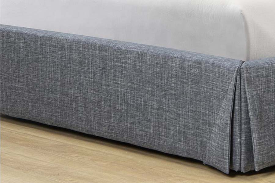 1530 Linen Fabric Upholstered Beds Upholstered Storage Bed Frame