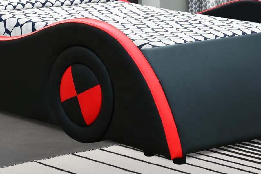 1497 S-shape Super Racing Car Style Mga Higaan ng Sasakyan para sa Mga Bata