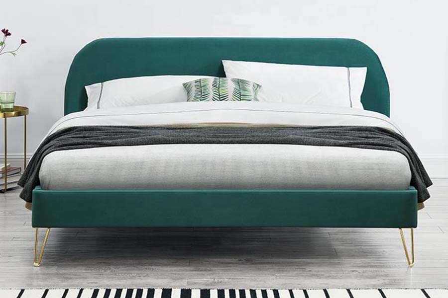 1475 High Quality King Size Bed Frame Upholstered Bed
