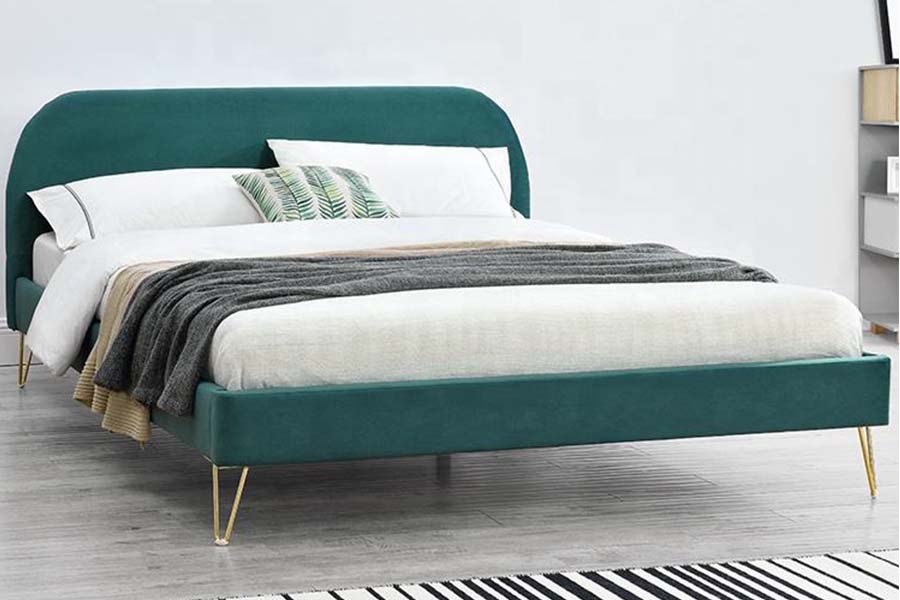 1475 High Quality King Size Bed Frame Upholstered Bed