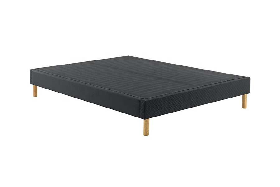 1469 High Bed na may PU Fabric Upholstered Bed