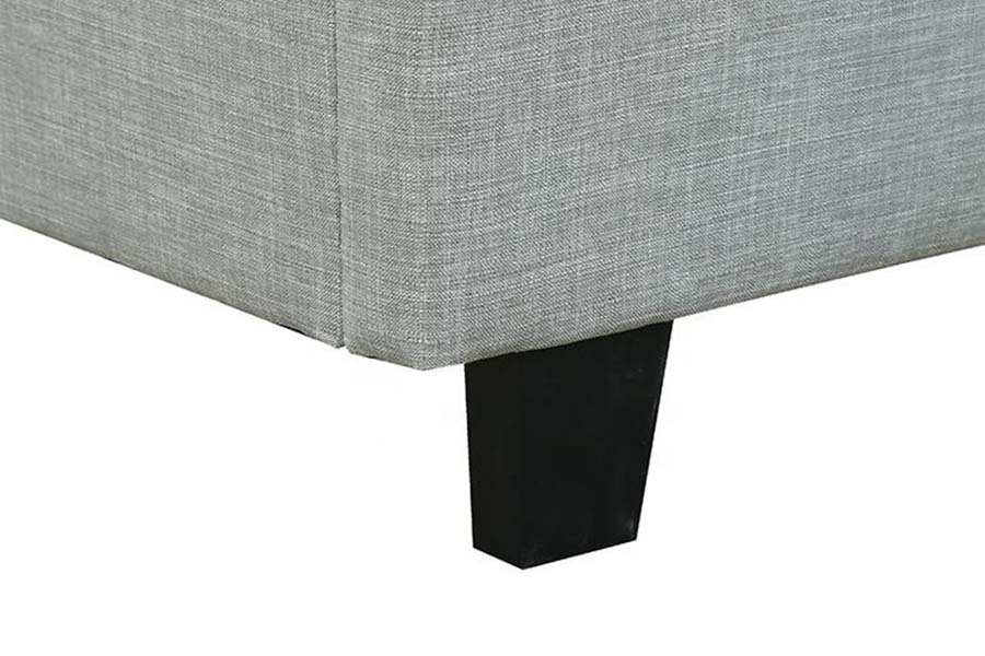 1465 Full Size Wooden Frame Upholstered Bed