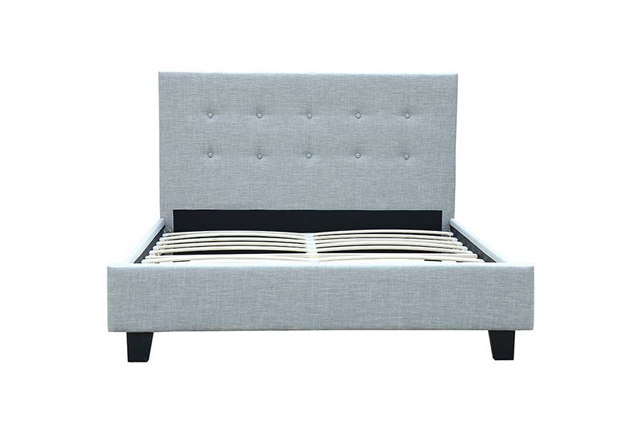 1465 Full Size Wooden Frame Upholstered Bed