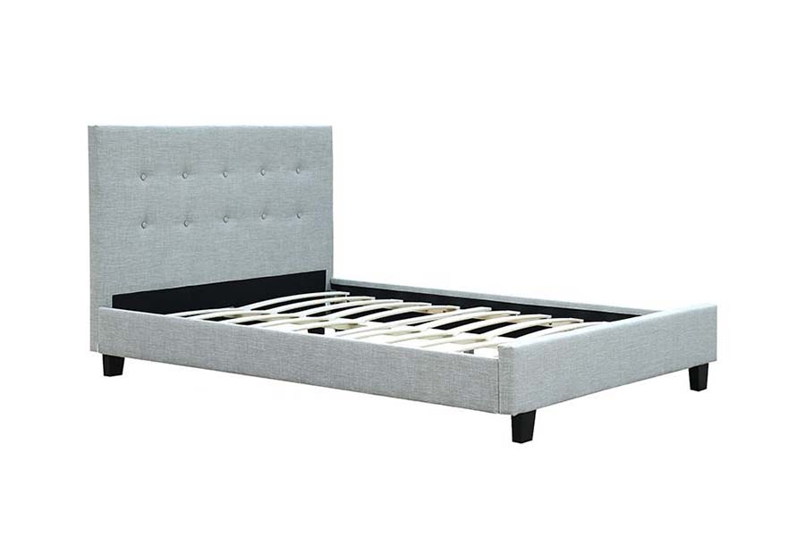 1465 Full Size Wooden Frame Upholstered Bed