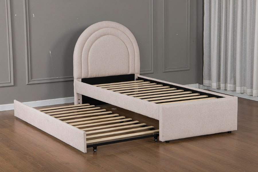 5021 Multi-Arch Trundle Pull-Out Daybed Sofa Bed