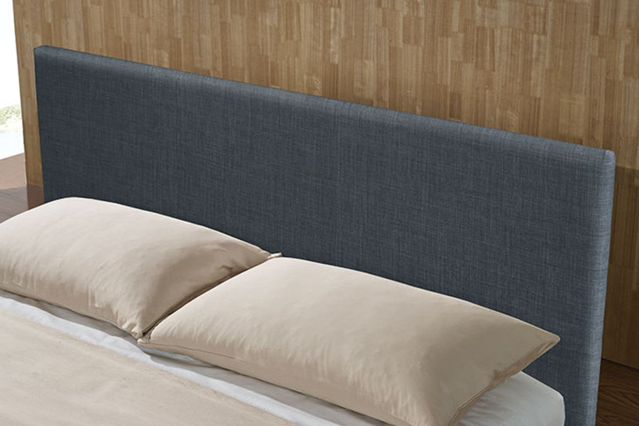 1142-2 American Style Linen Tela na Wooden Queen Bed Frame