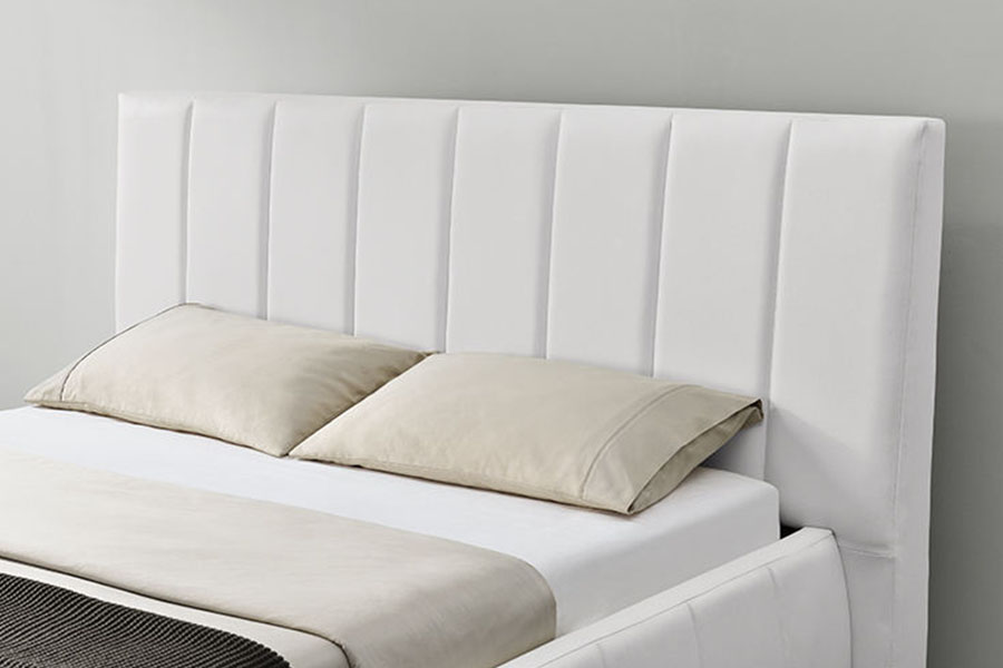 1238D European PU-Leather Drawer-Storage King Upholstered Bed Frame